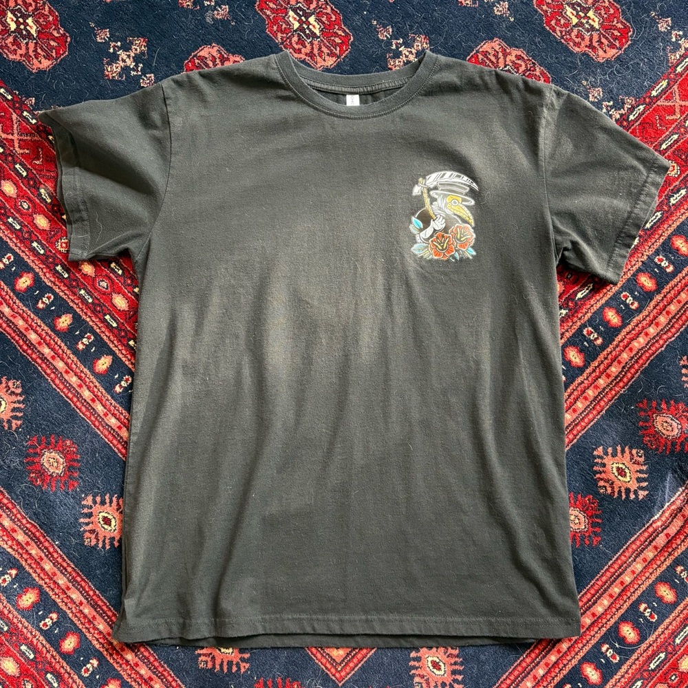 Black Chicyea Large T-shirt Goth Graphics